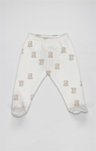 Bistyle GOTS Sertifikalı 3lü Pantolon My Teddy Ekru Bej