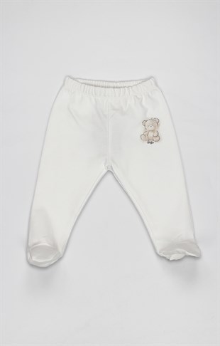 Bistyle GOTS Sertifikalı 3lü Pantolon My Teddy Ekru Bej