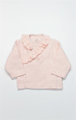 Bistyle GOTS Sertifikalı 4lü Müslin Set Pembe