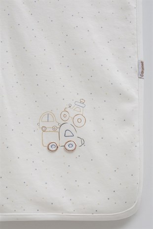 Caramell %100 Pamuk 10lu Erkek Set Car Ekru