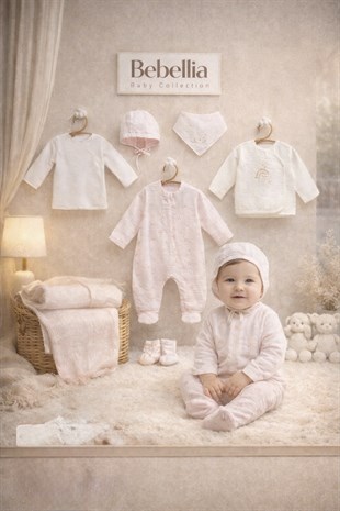 Caramell %100 Pamuk Love Time Müslin 10lu Set Pembe