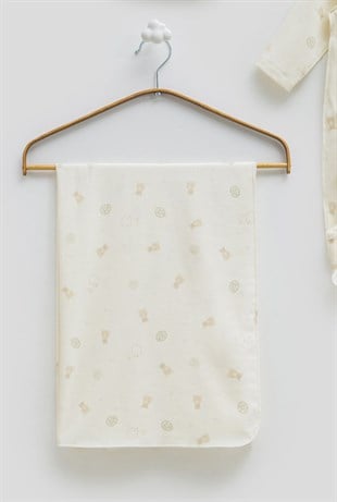 Caramell %100 Pamuk Ters Dikişli 10lu Unisex Set Ekru 