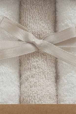 Caramell Havlu Ağız Mendili 5li Premium Soft Bej