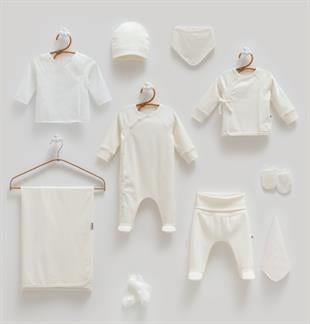 Caramell Milano Premium 10lu Set Unisex Ekru