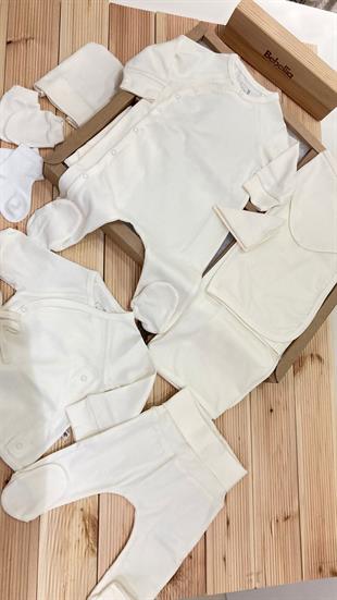 Caramell Milano Premium 10lu Set Unisex Ekru