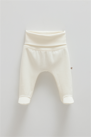 Caramell Milano Tek Alt Pantolon Unisex Ekru