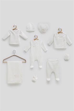 Caramell Montella Premium 10lu Set Kız Ekru