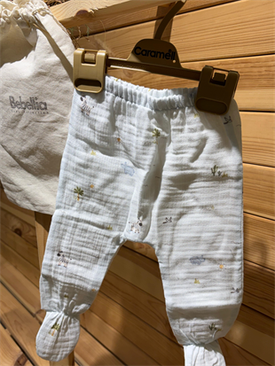 Caramell Sicilia Premium Müslin 10lu Set Erkek Mavi