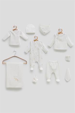 Caramell Torino Premium 10lu Set Erkek Ekru