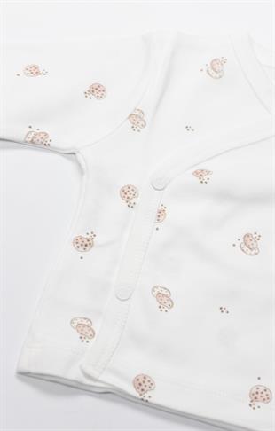 GOTS Sertifikalı 10lu Set Cute Happy Somon-Unisex