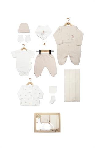 GOTS Sertifikalı 10lu Set Make Happy Taş Rengi-Kız