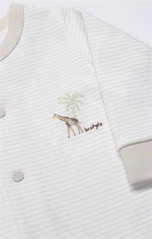 GOTS Sertifikalı Tulum Safari Yeşil-Unisex