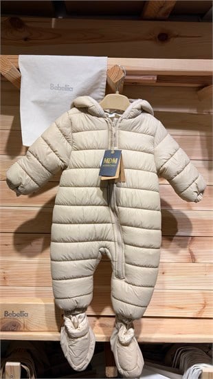 Unisex Bebek Kozmonot Tulum Bej