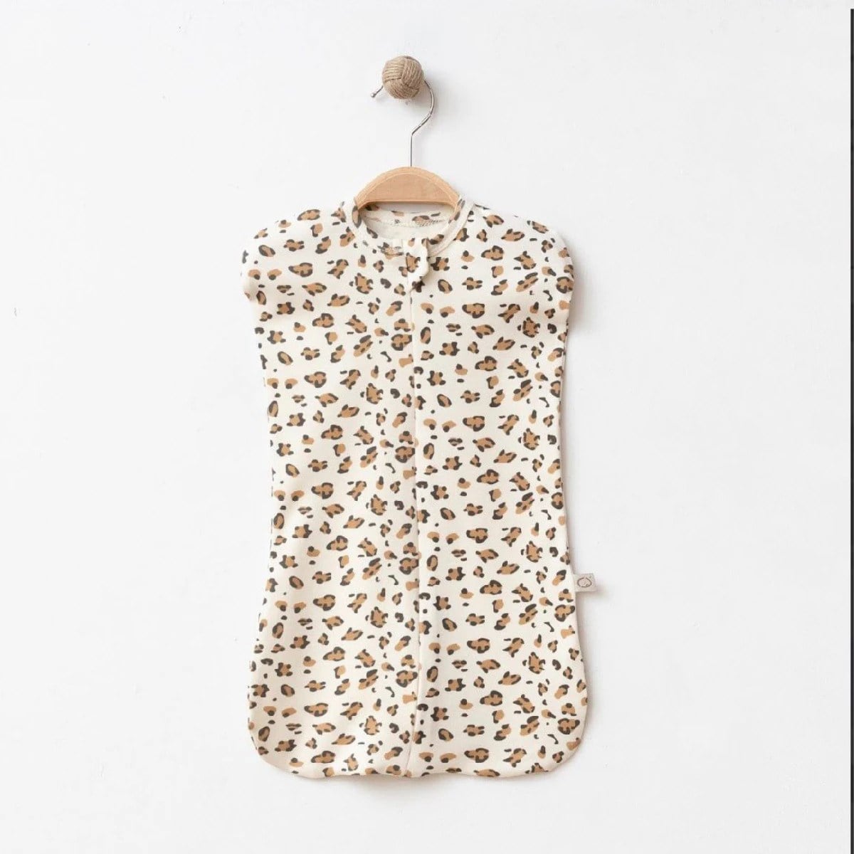 Bebek Tulum%100 Pamuk Leoparlı Kız Kundak
