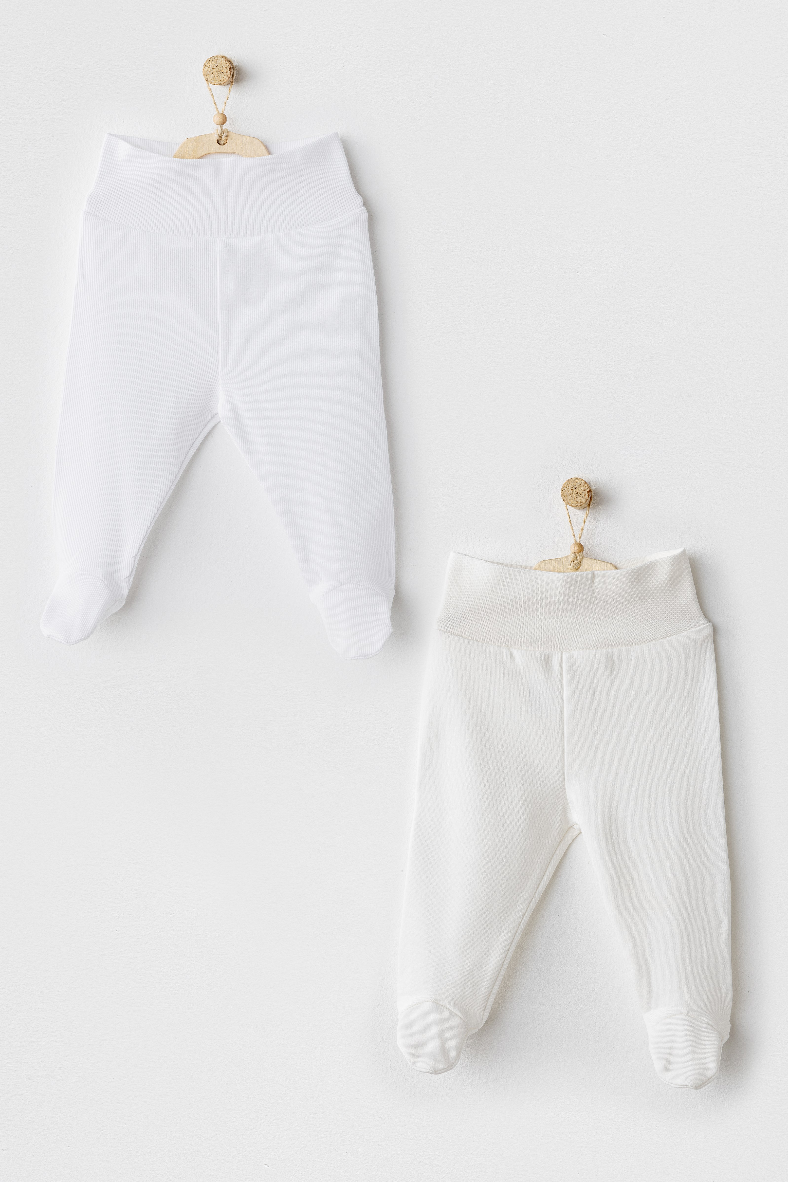 Çıtçıtlı Badi, Tek Alt PantolonAndywawa Modal 2li Pantolon Ekru