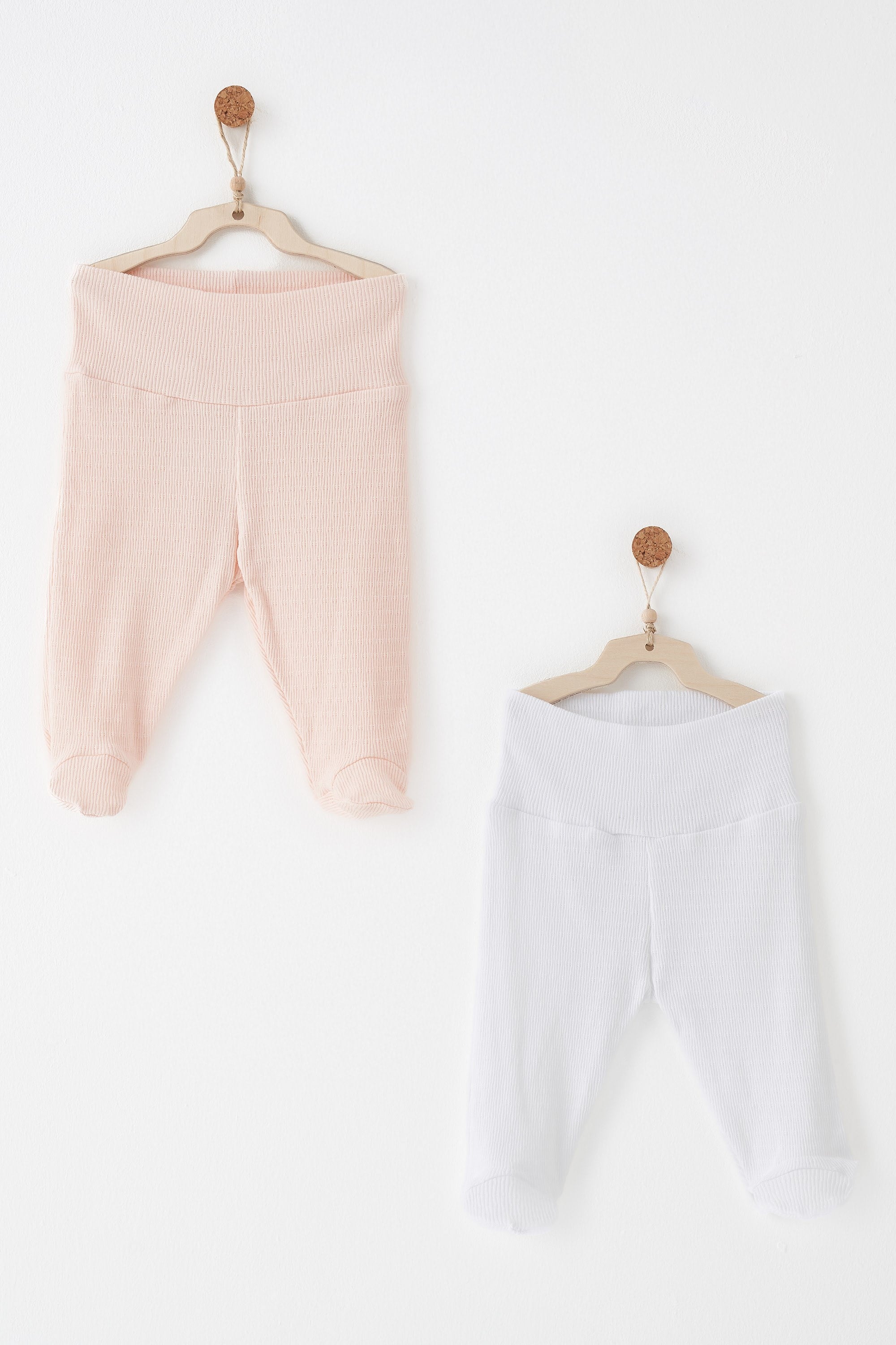 Çıtçıtlı Badi, Tek Alt PantolonAndywawa Modal 2li Pantolon Pembe