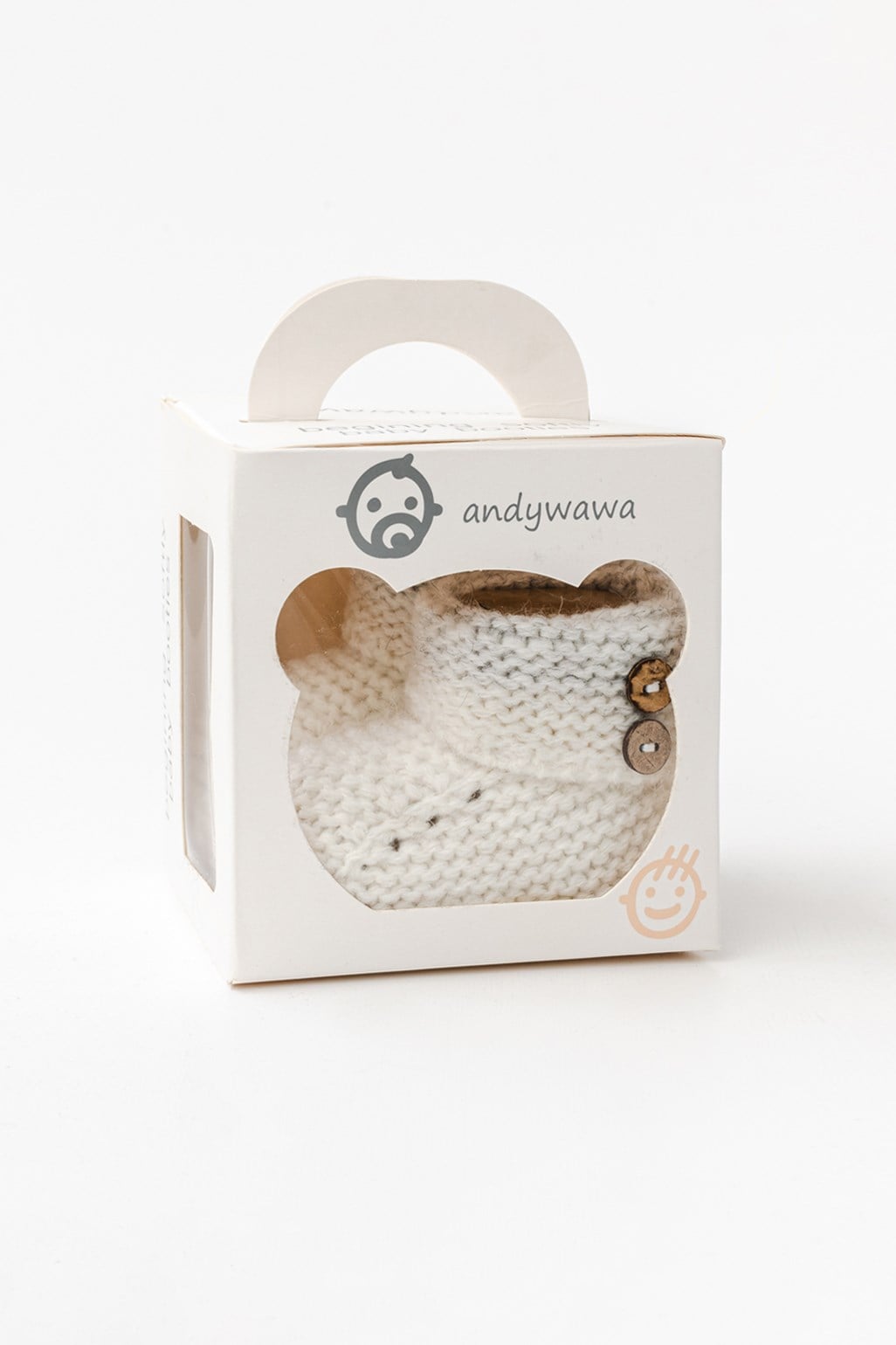 Patik, AyakkabıAndywawa Triko Unisex Patik Ekru