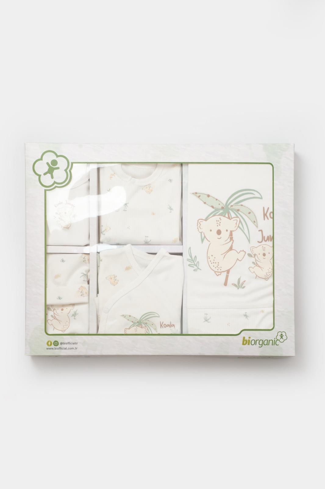 Hastane Çıkışı SetleriBi Organik GOTS Sertifikalı Koala 10lu Set Mint