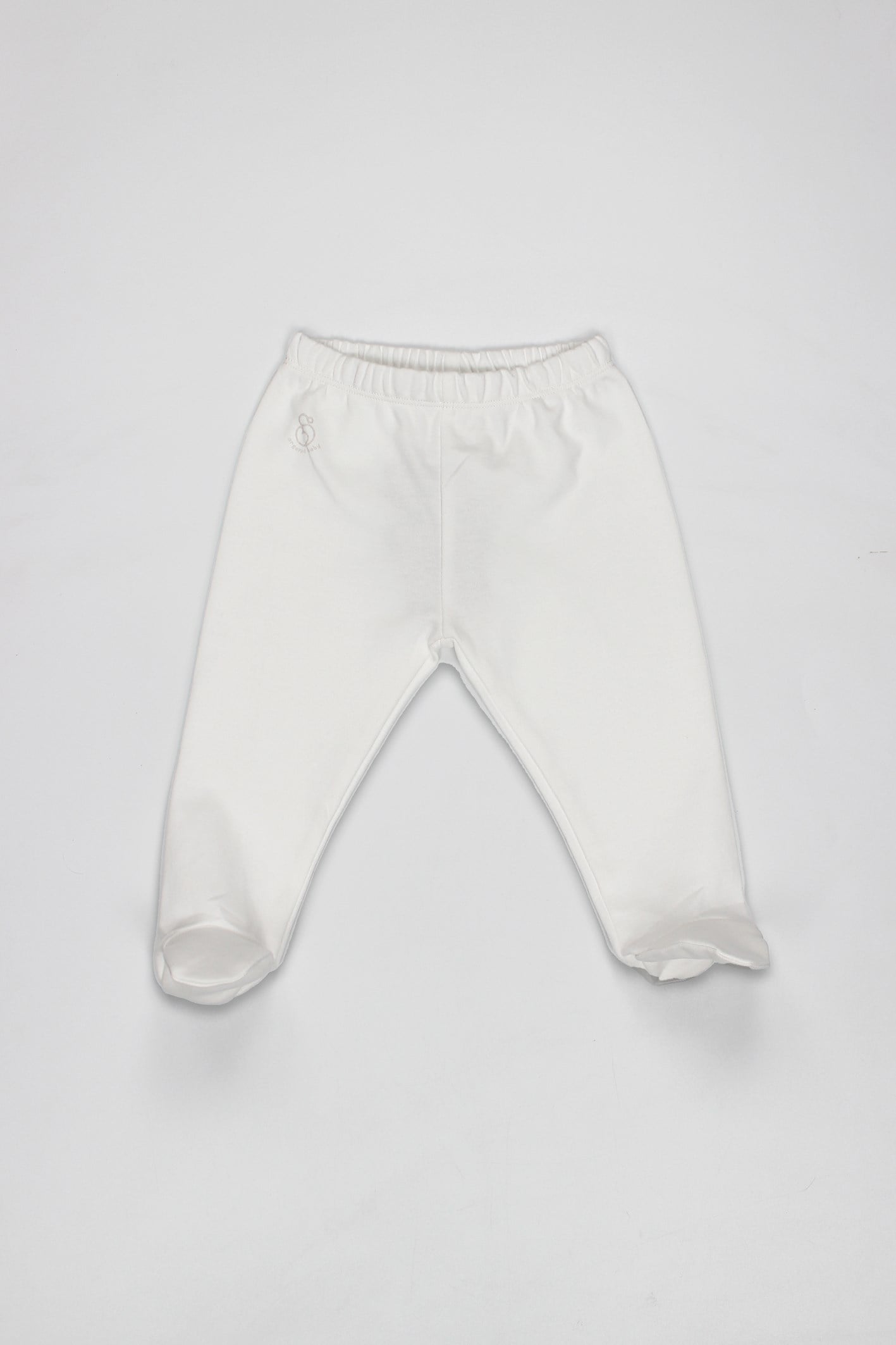 Çıtçıtlı Badi, Tek Alt PantolonBistyle GOTS Sertifikalı Pantolon Ekru