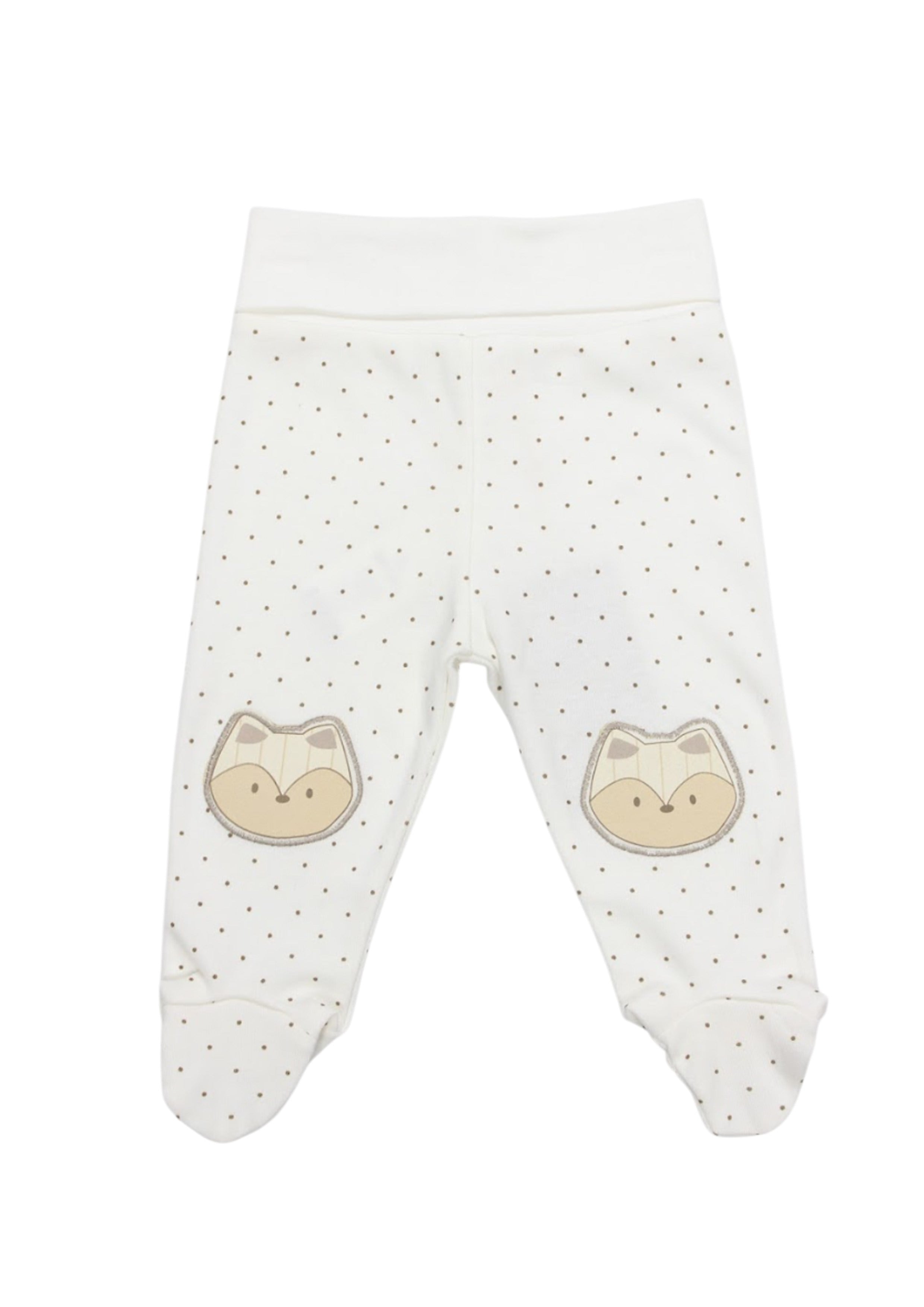 Bebek Badi-PantolonBistyle Racoon %100 Organik Bebek Pantolon