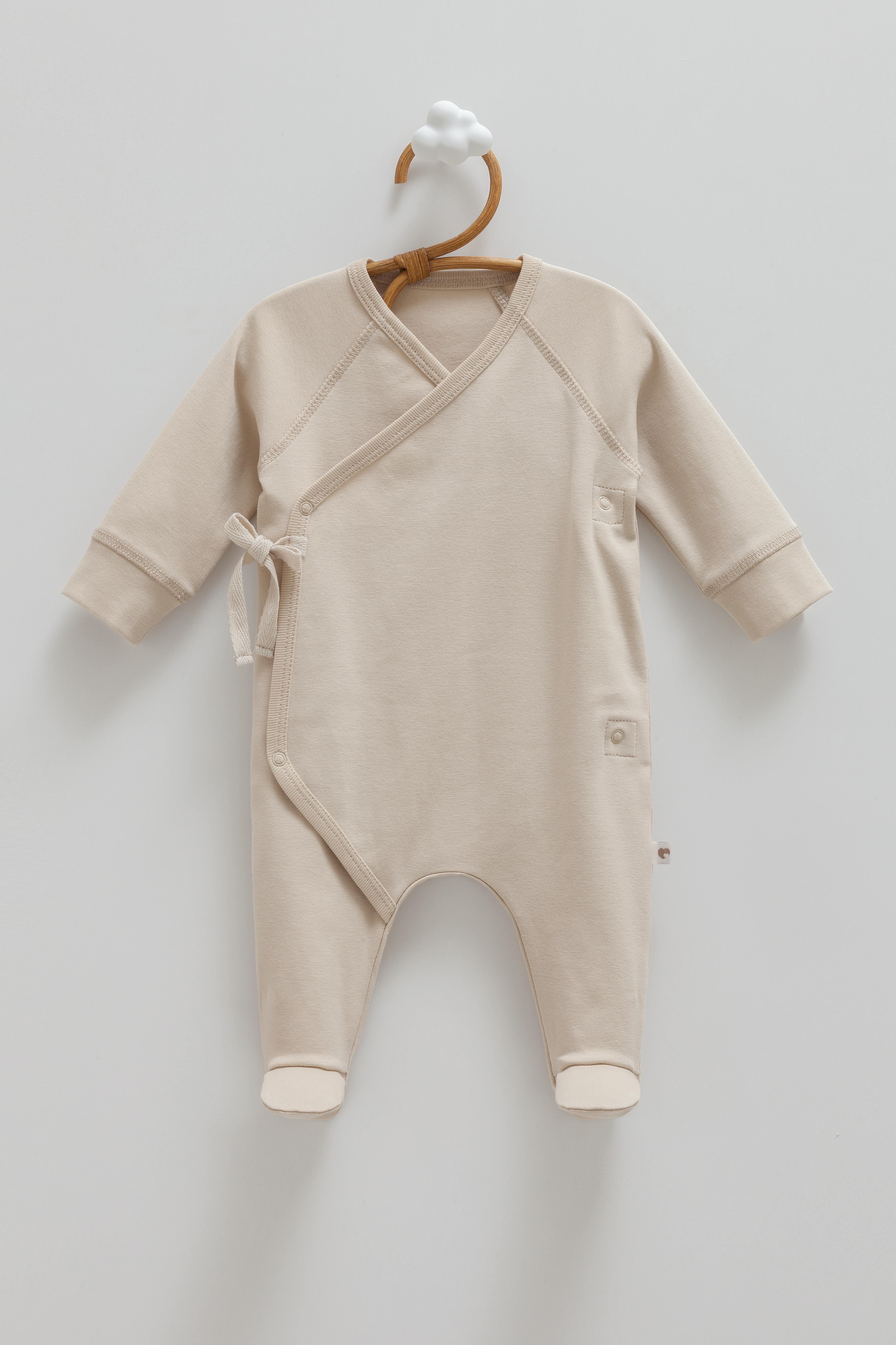 Bebek TulumCaramell Milano Kruvaze Tulum Unisex Kahve