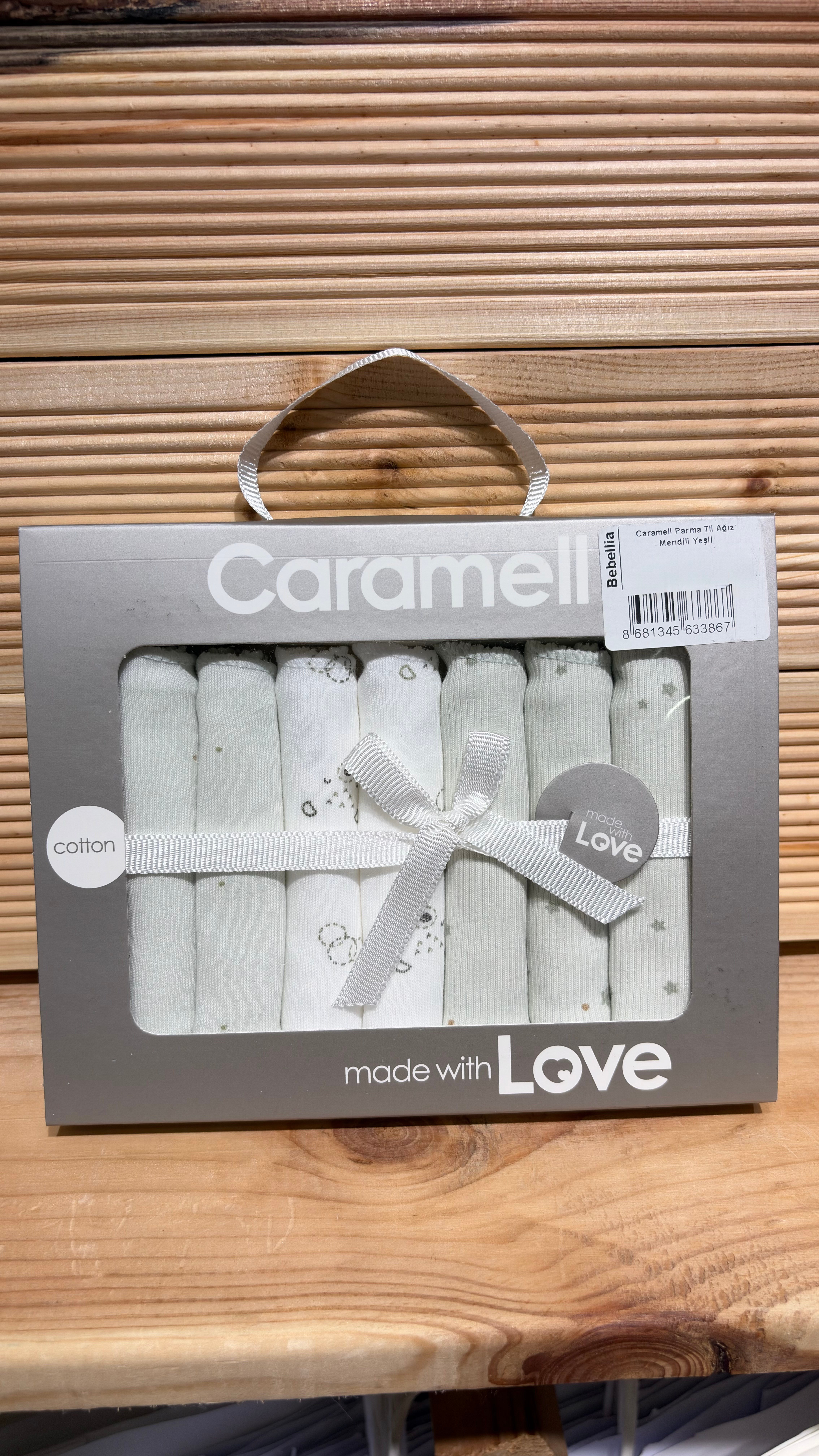 Ağız Mendili, ÖnlükCaramell Parma 7li Ağız Mendili Yeşil