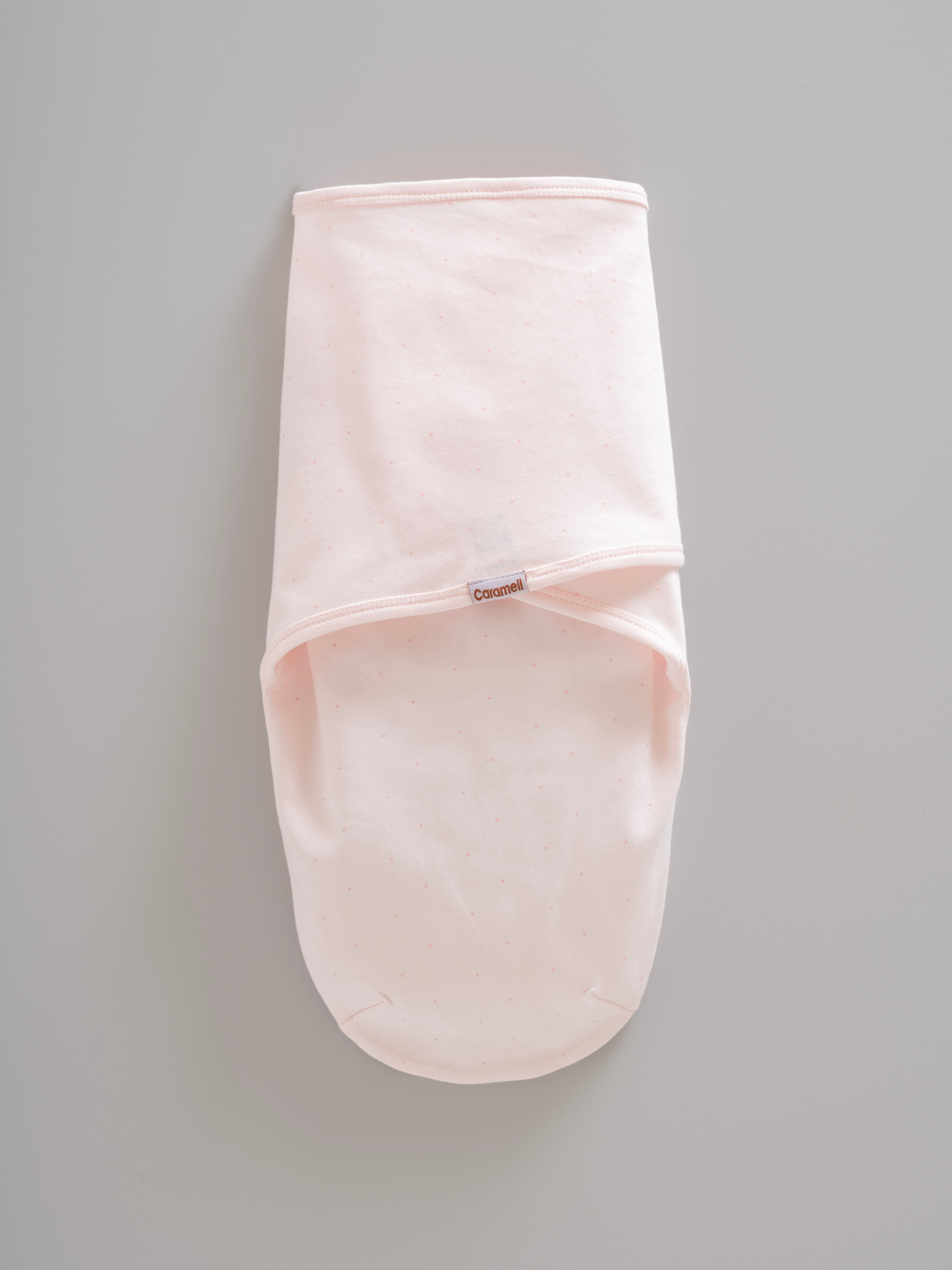 Battaniye, KundakCaramell Penye %100 pamuk Kundak Pembe