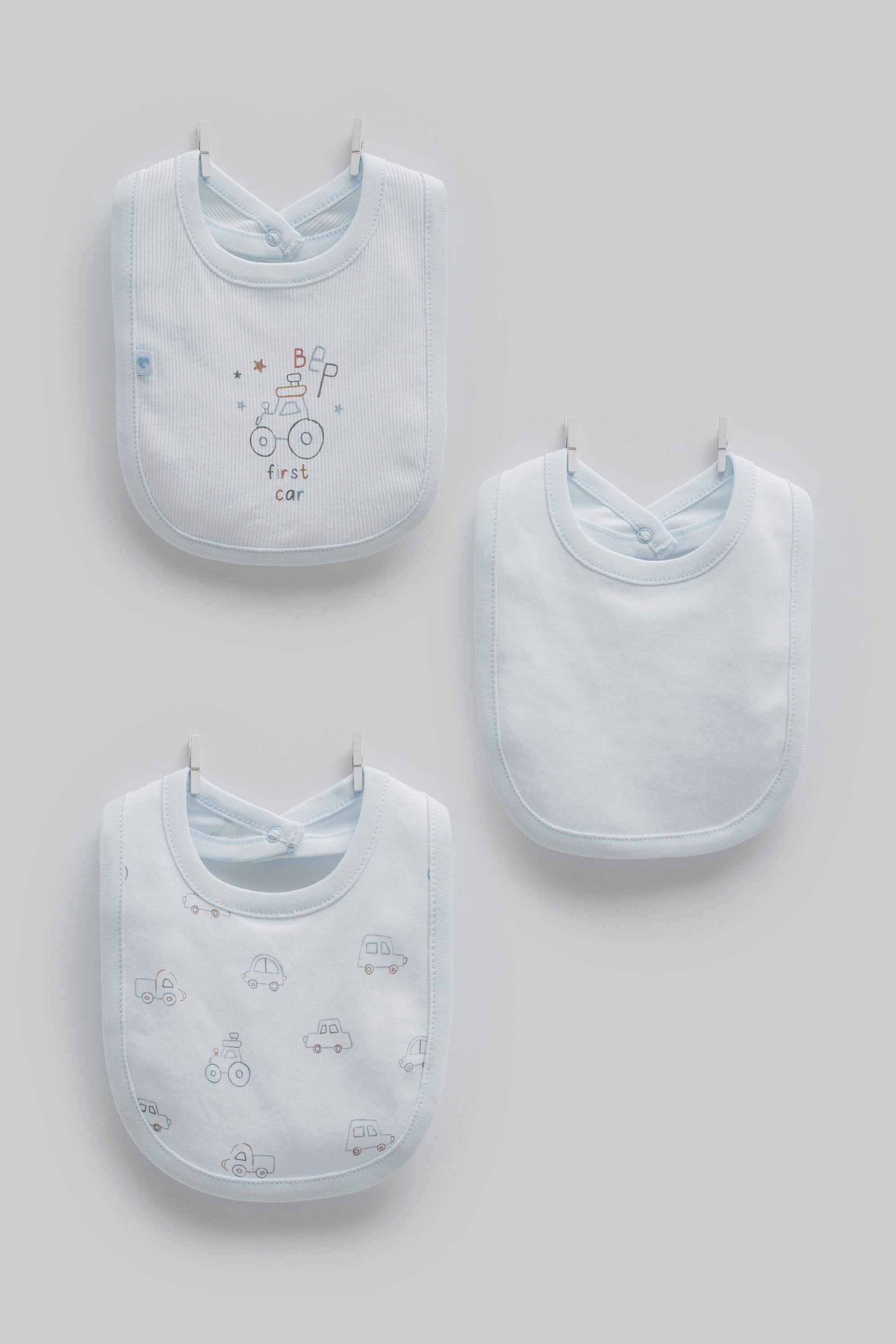 Ağız Mendili, ÖnlükCaramell Premium 3lü Önlük Mavi