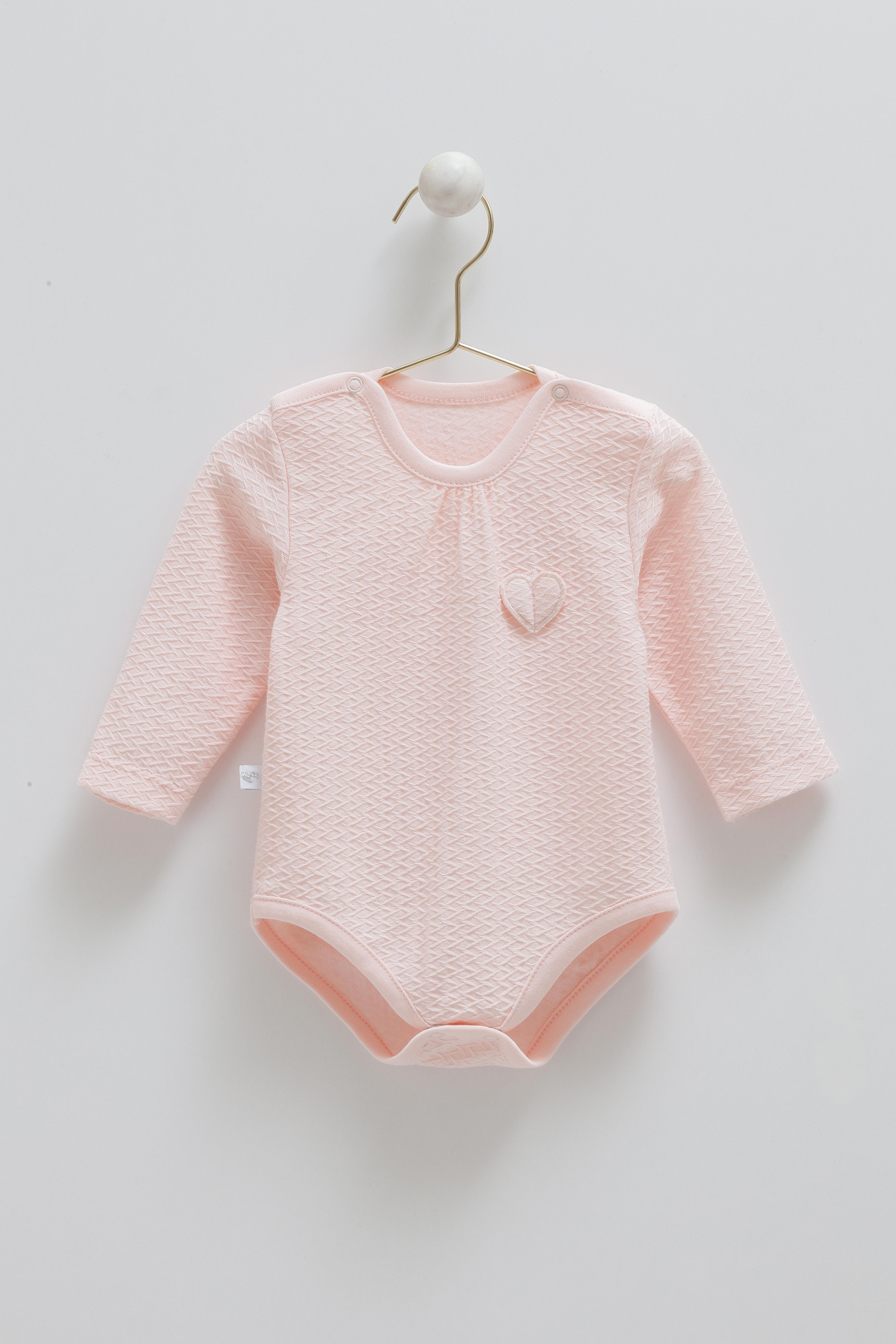 Çıtçıtlı Badi, Tek Alt PantolonCaramell Venedik Kız Çıtçıtlı Badi Pembe