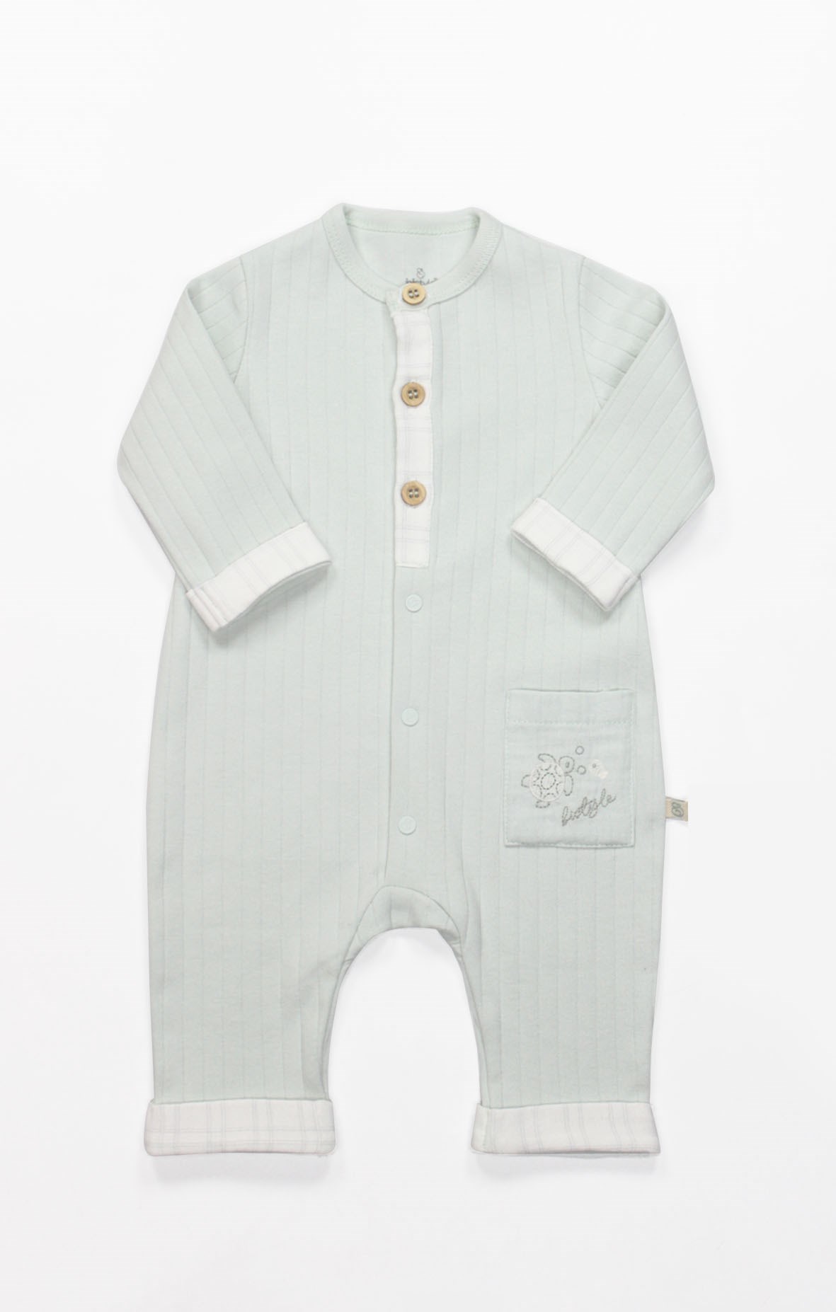Bebek TulumGOTS Sertifikalı Tulum Patiksiz Müslin Cool-Unisex