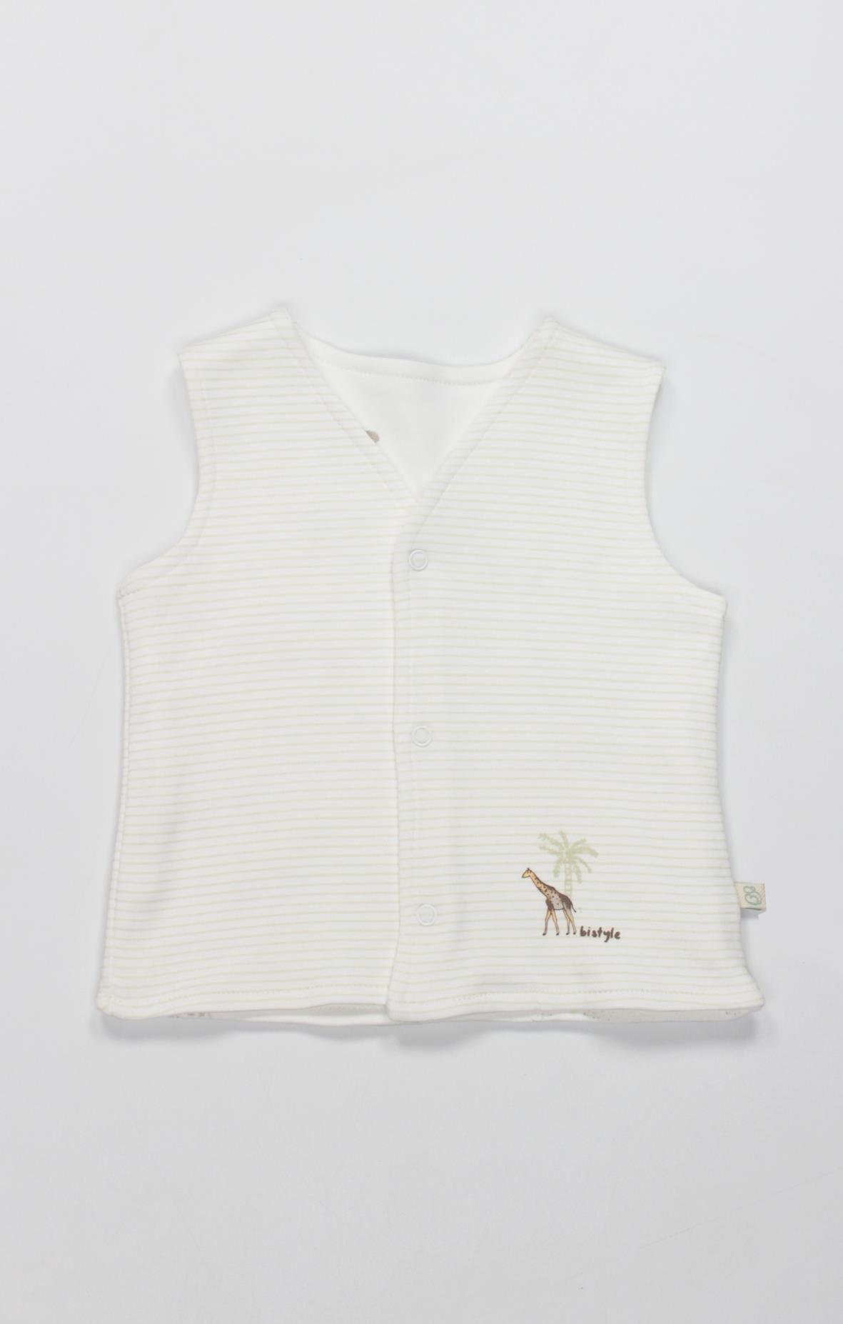 Yelek, Hırka, MontGOTS Sertifikalı Yelek Safari Yeşil-Unisex