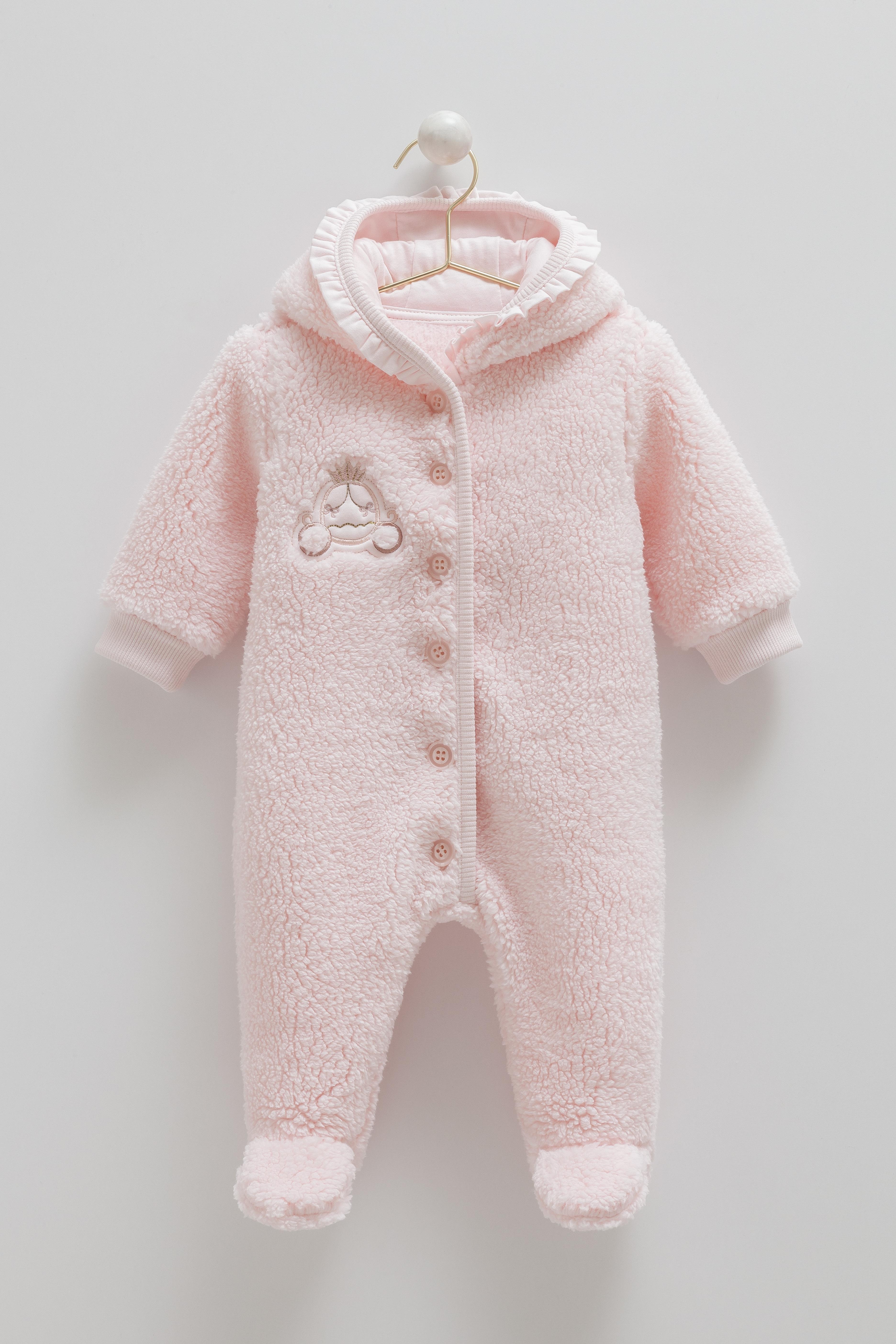 Bebek TulumLombardia Wellsoft Kız Tulum Pembe