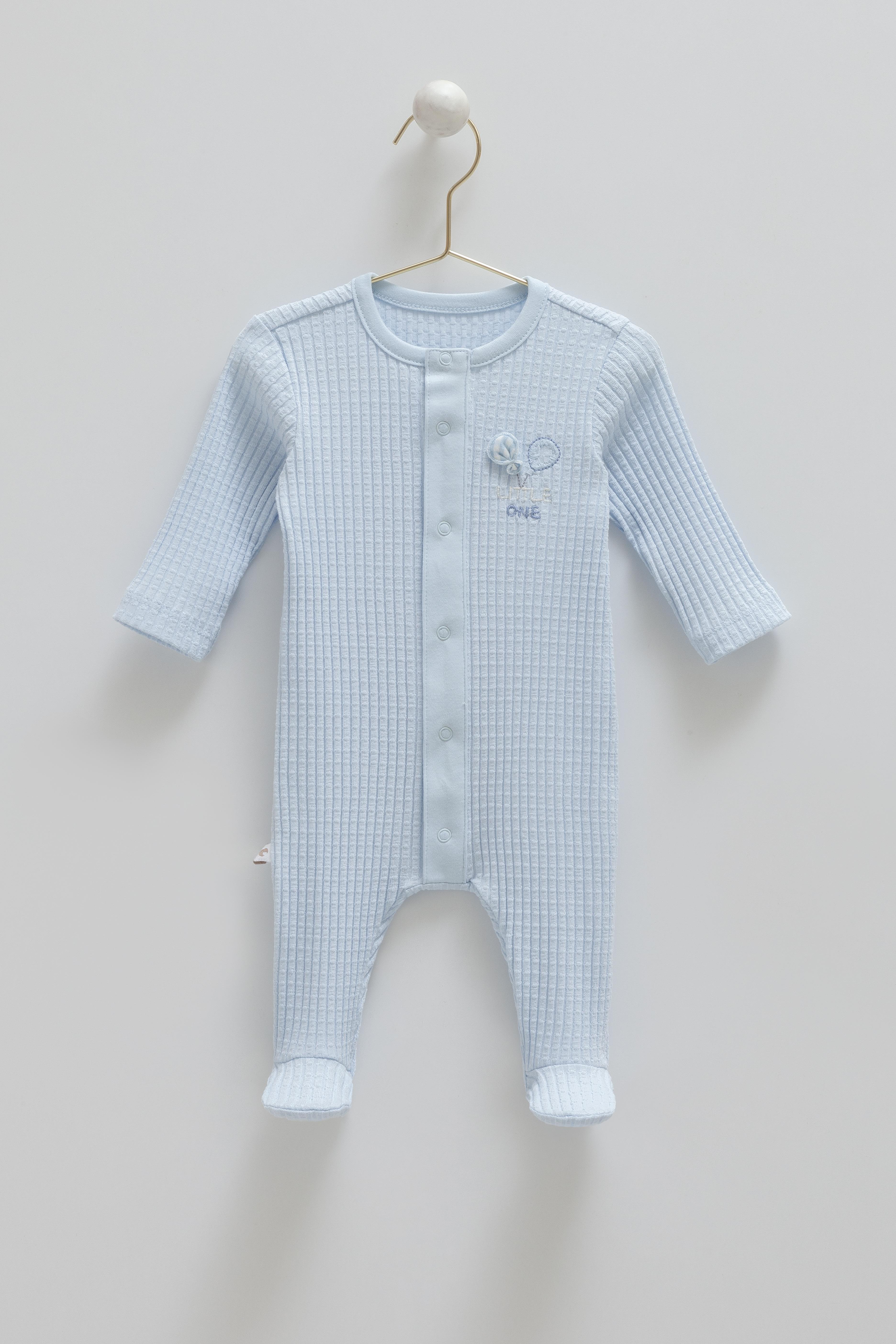 Bebek TulumMilena Premium Erkek Tulum Mavi