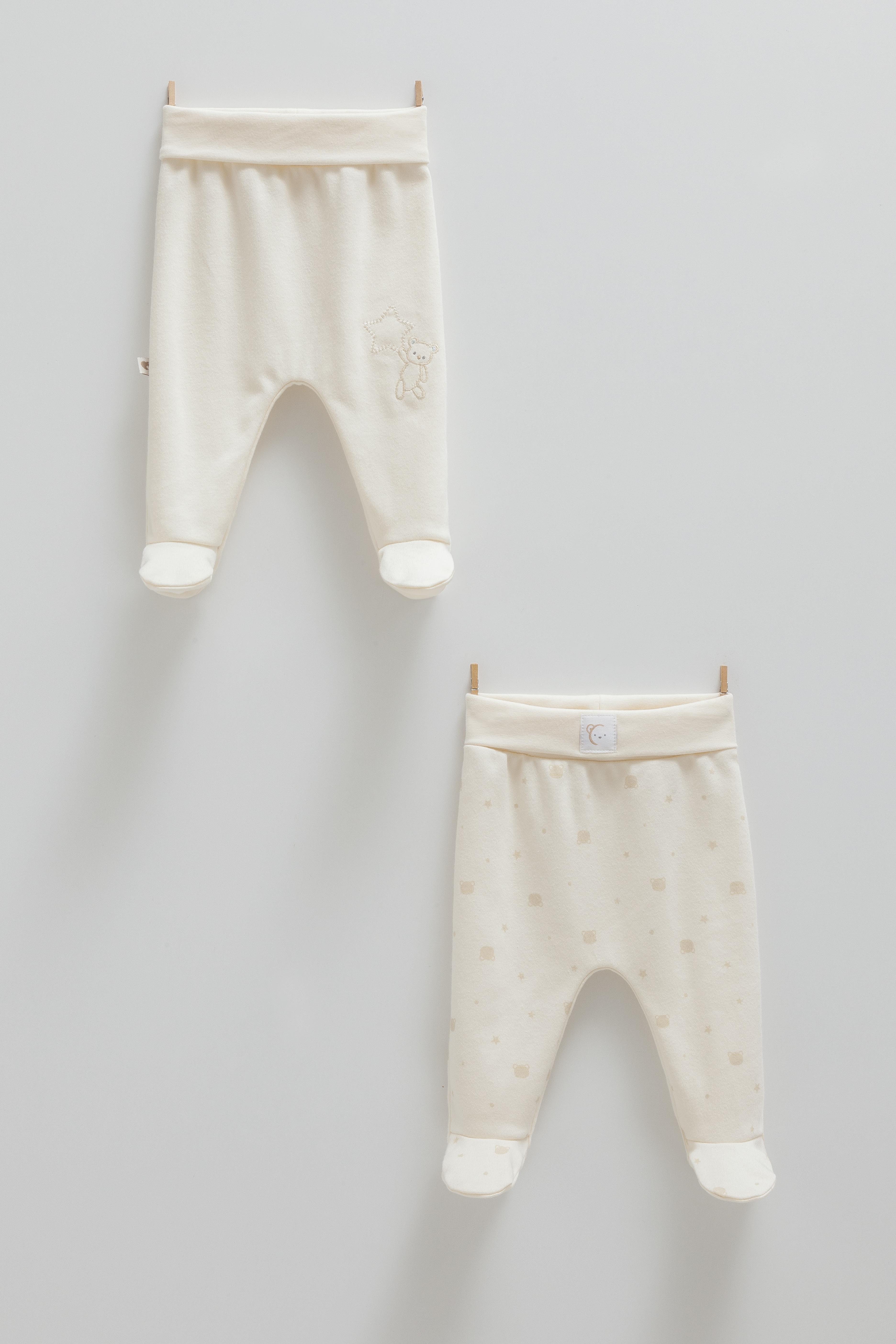Çıtçıtlı Badi, Tek AltPalermo Premium 2li Alt Erkek Pantolon Bej