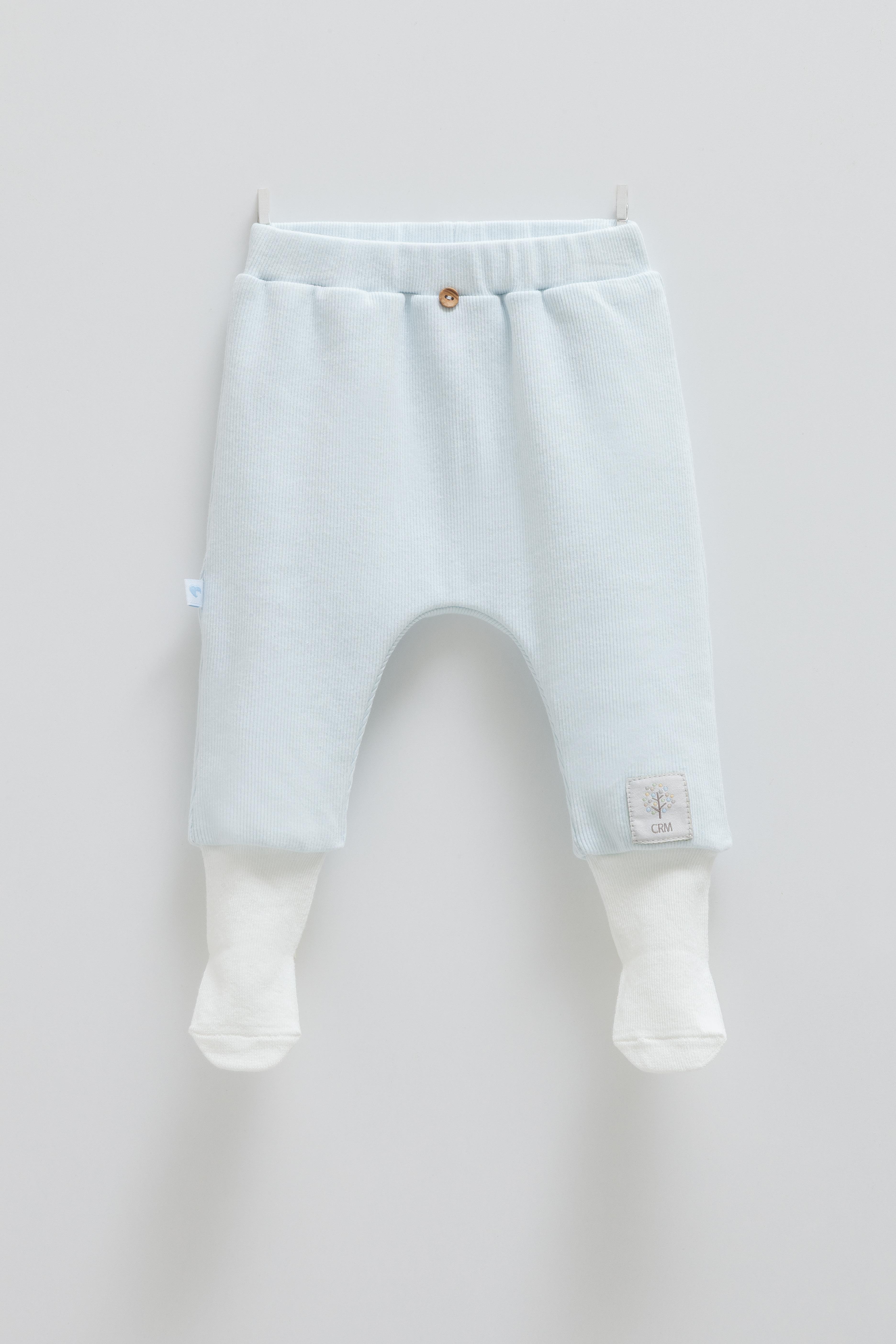 Çıtçıtlı Badi, Tek Alt PantolonPremium Likralı Tek Alt Çoraplı Erkek Pant Mavi