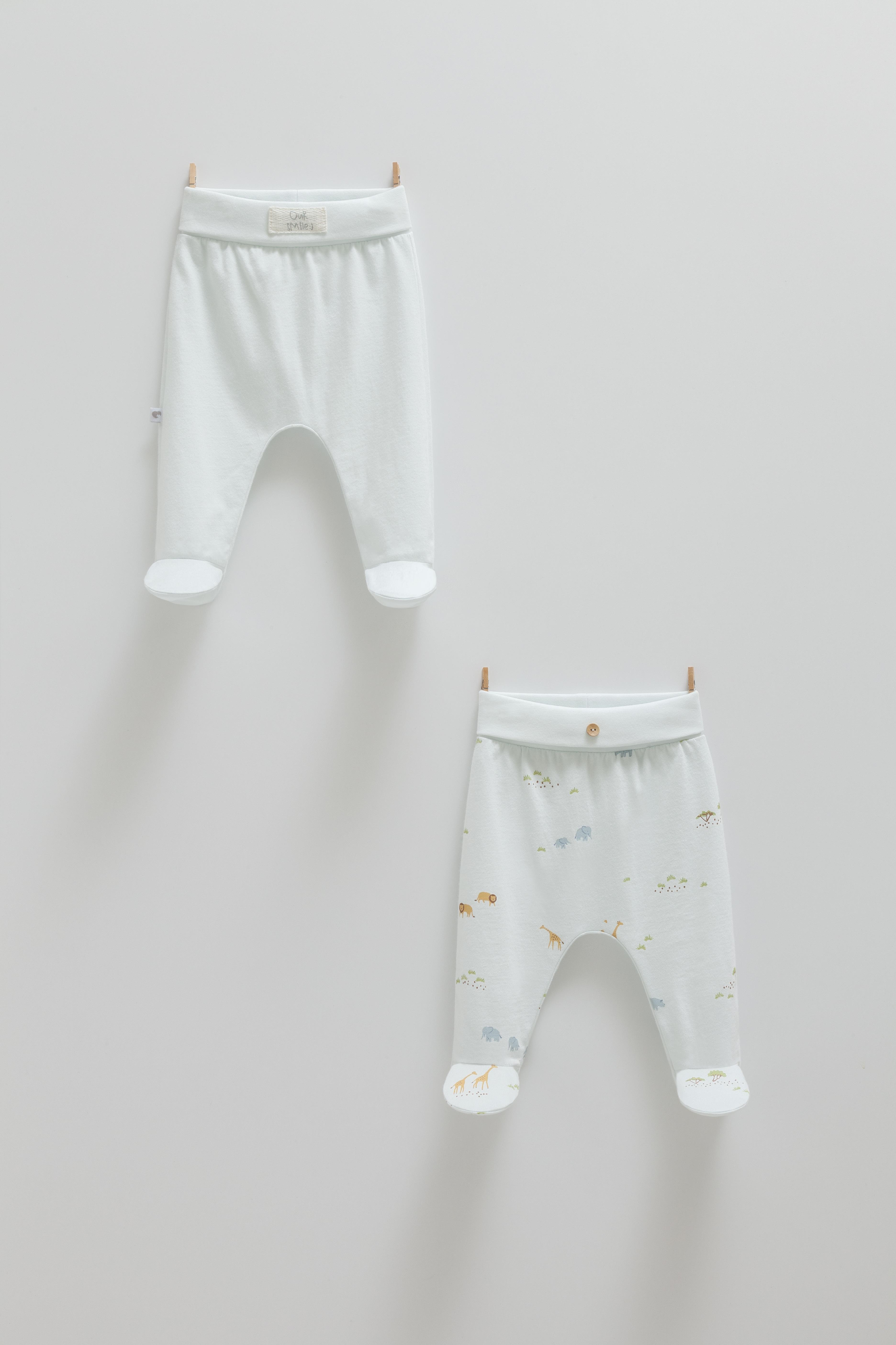 Çıtçıtlı Badi, Tek AltSicilia Premium 2li Tek Alt Pantolon Mavi