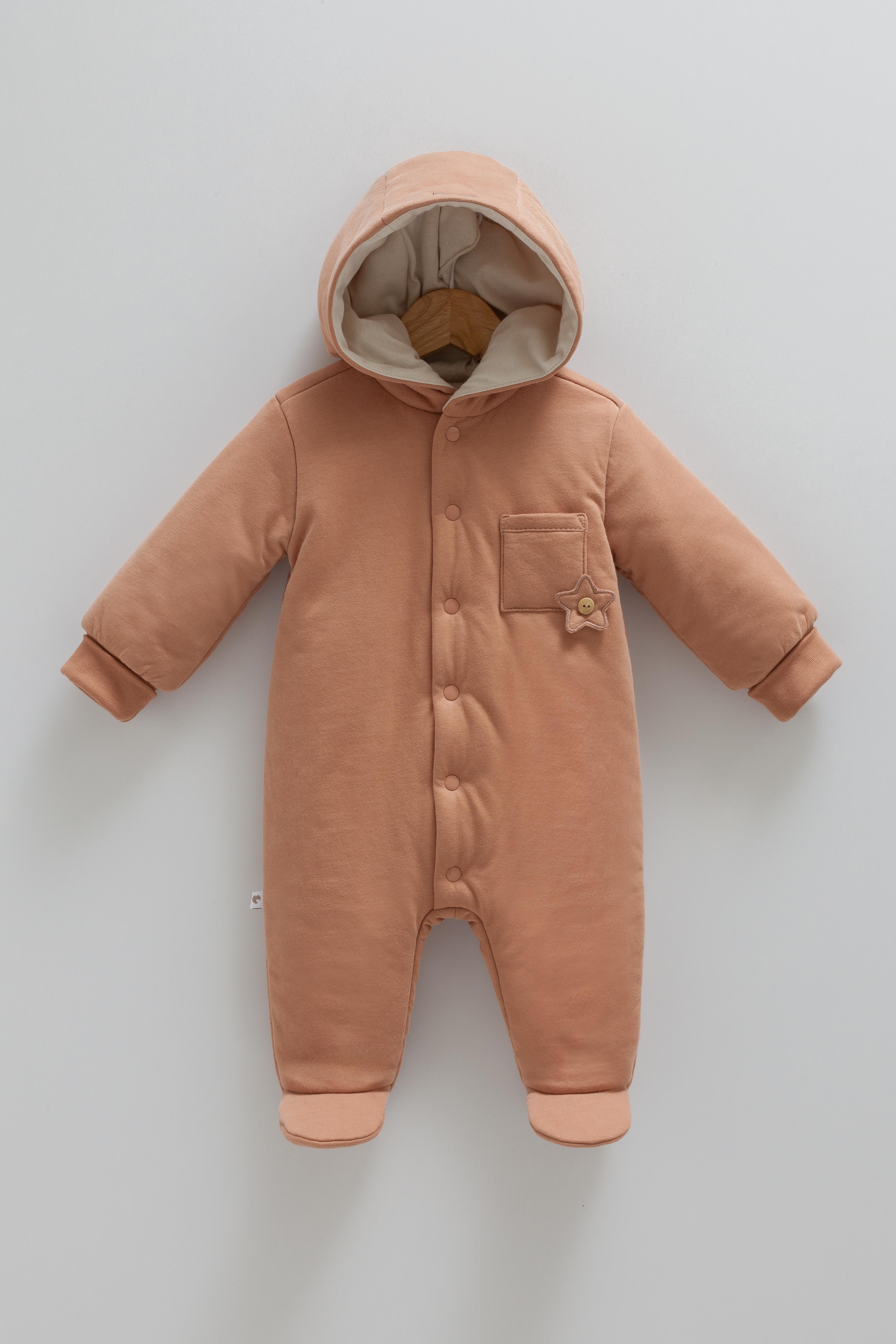 Bebek TulumVenedik Kalın Unisex Tulum Soft Kiremit