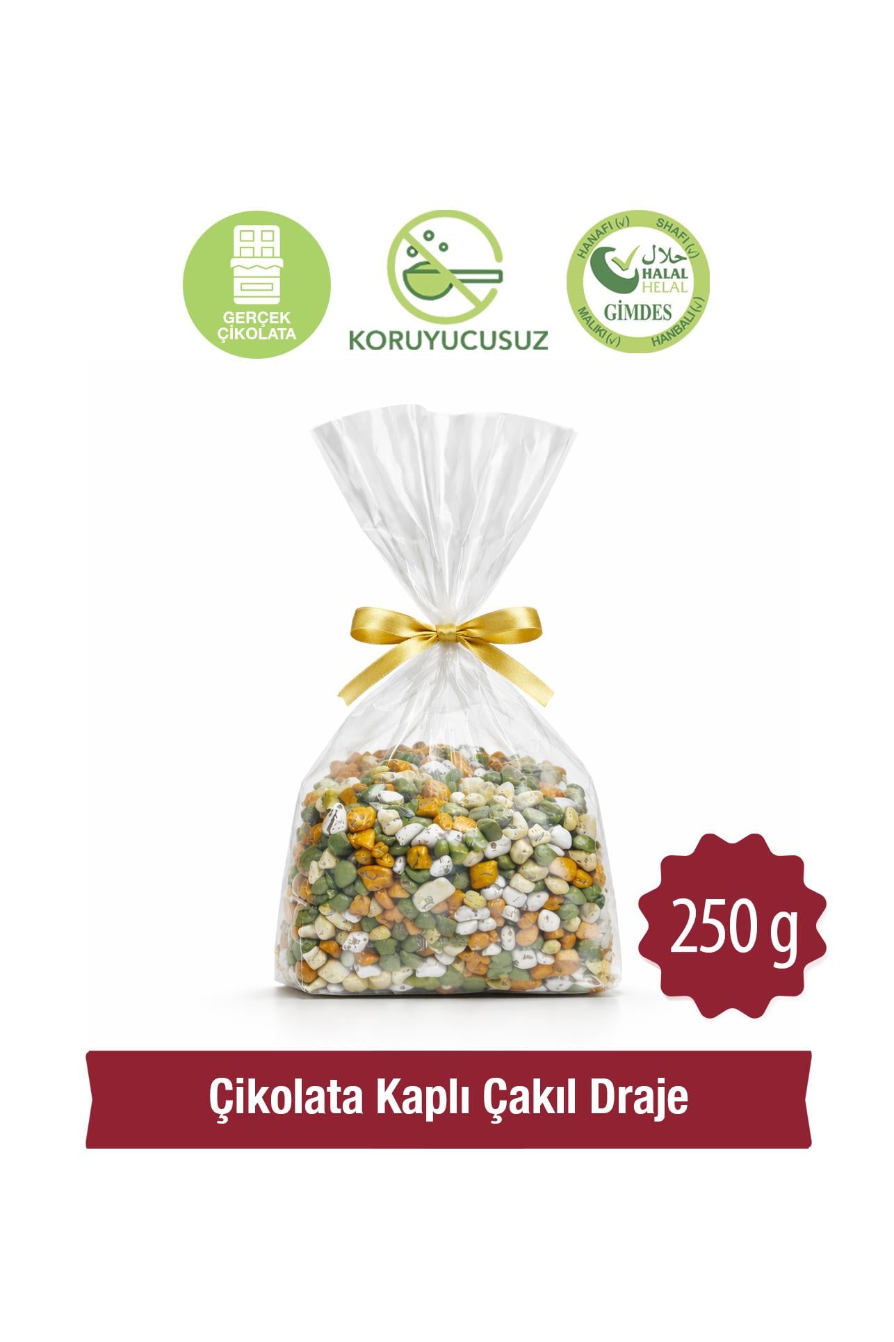 Çikolata Kaplı Çakıl Draje 250 Gr.Draje ÇikolataMilat