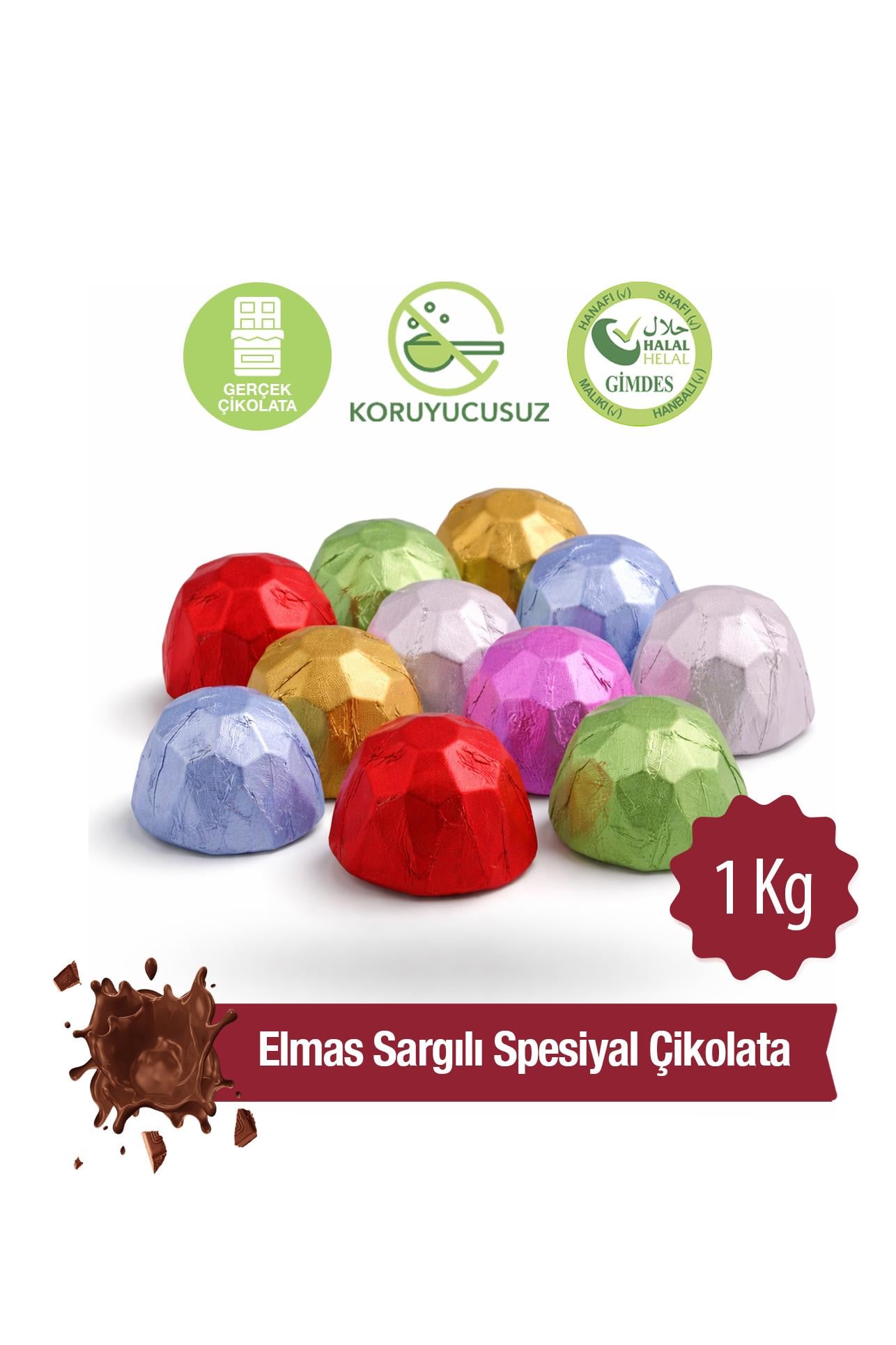 Milat Elmas Sargılı Spesiyal 1 Kg.Spesiyal Dökme ÇikolataMilat