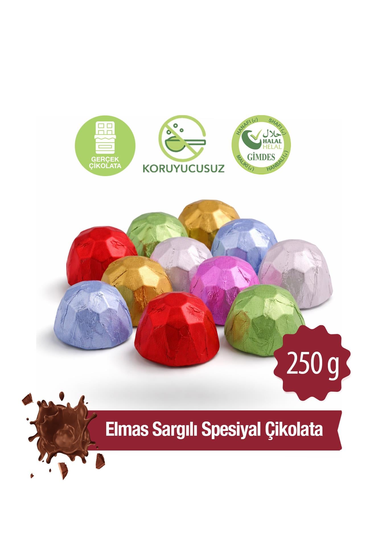 Milat Elmas Sargılı Spesiyal 250 Gr.Spesiyal Dökme ÇikolataMilat