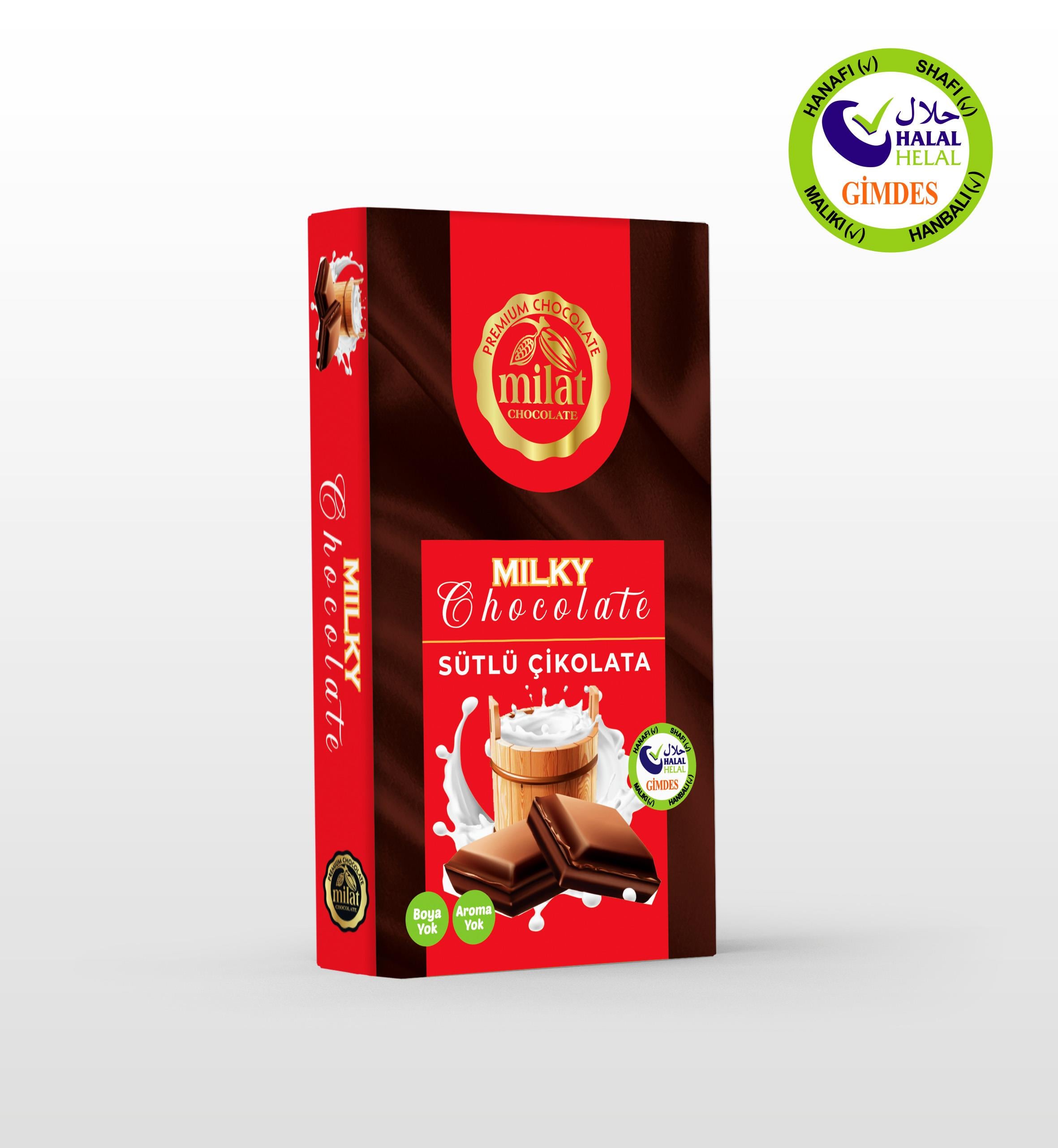 Milat Sütlü Dolgulu Çikolata 60 Gr.Tablet ÇikolataMilat