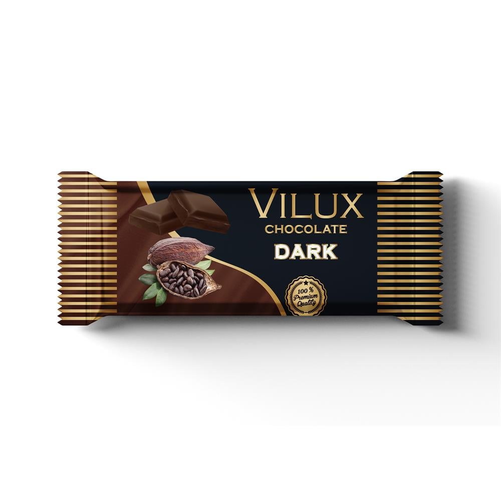 Vilux Bitter Tablet Çikolata 12 Adet 70grTablet ÇikolataVilux
