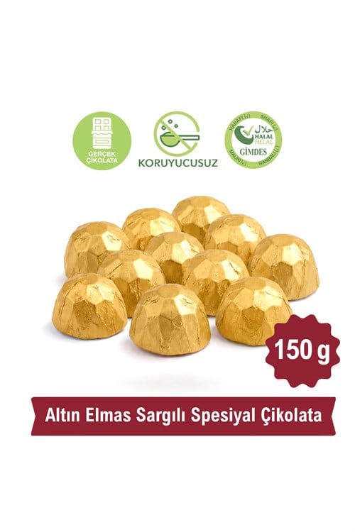 Milat Altın Sargılı Elmas Spesiyal Çikolata 150 gSpesiyal ÇikolataMilat