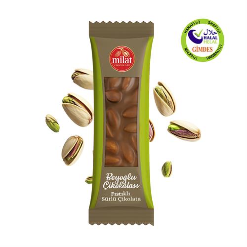Beyoğlu Çikolatası Fıstıklı  24grBeyoğlu ÇikolatasıMilat