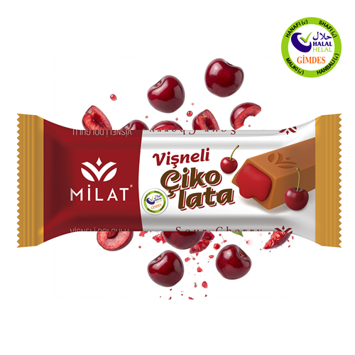 Milat Krema Dolgulu Vişne Çikolata 25 gTablet ÇikolataMilat