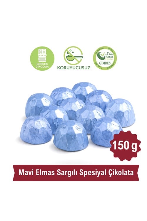 Milat Mavi Sargılı Elmas Spesiyal Çikolata 150 gSpesiyal ÇikolataMilat
