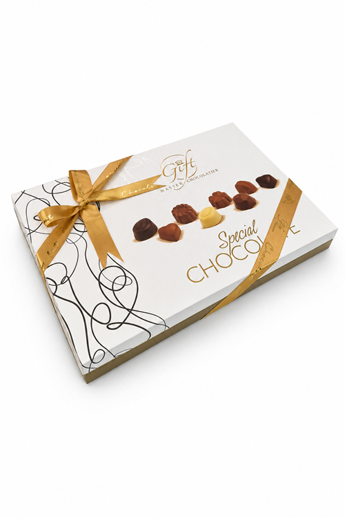 Mygift Special Çikolata Beyaz Çizgili 240 gSpesiyal ÇikolataMilat