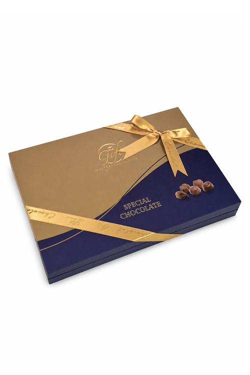 Mygift Special Çikolata Gold Lacivert 240 gSpesiyal ÇikolataMilat