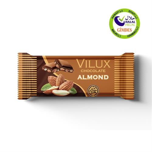 Vilux Bademli Tablet Çikolata  70grTablet ÇikolataVilux