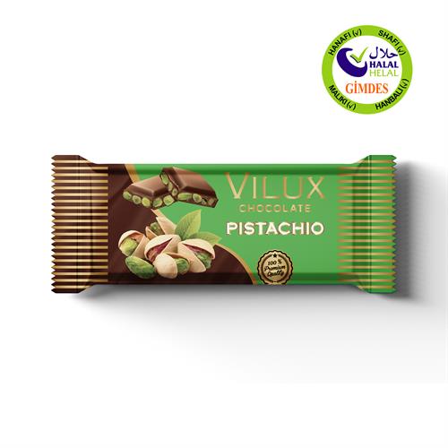 Vilux Sütlü Fıstıklı Tablet Çikolata  70grTablet ÇikolataVilux